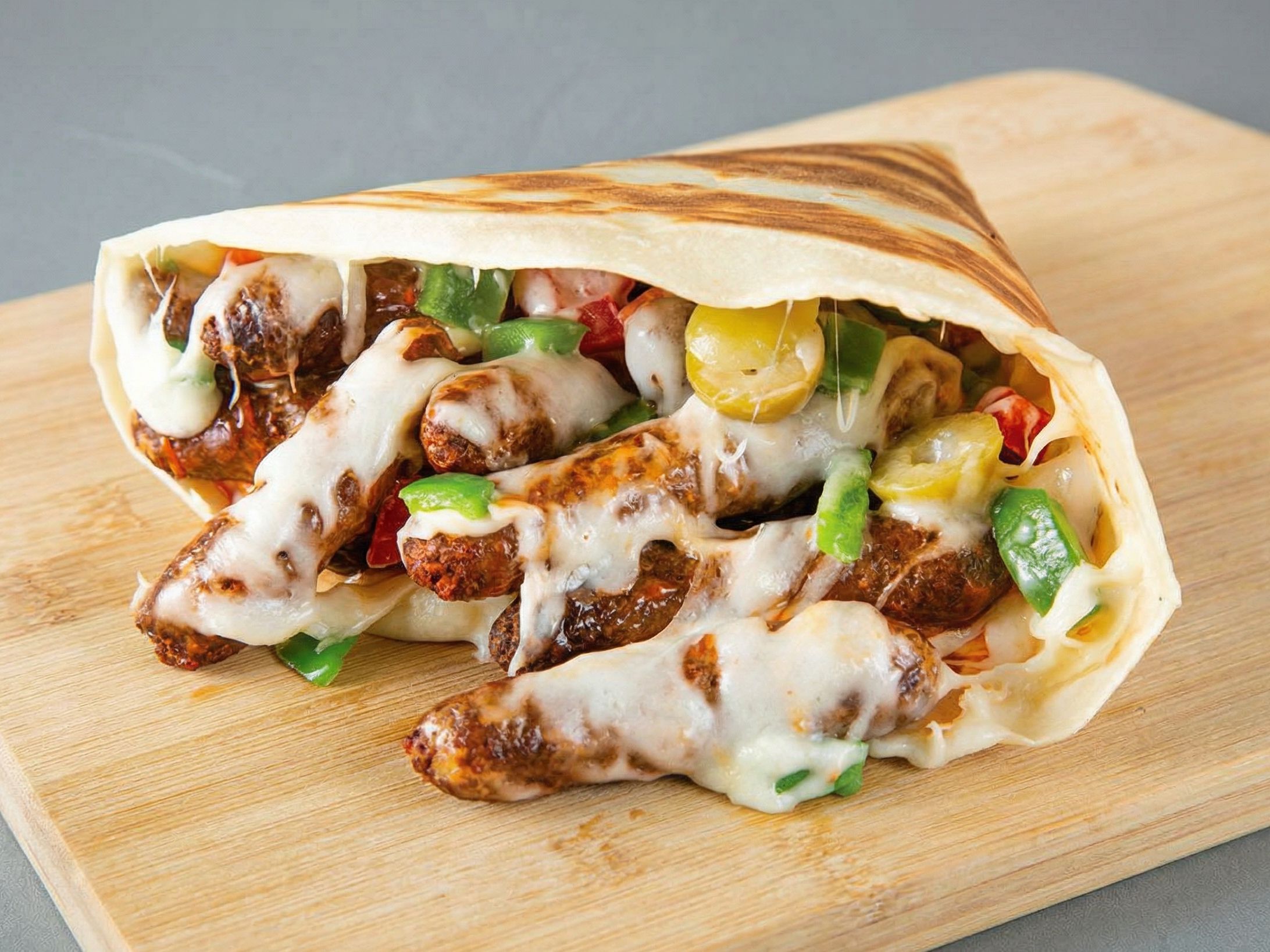 Oriental Sausage Crepe