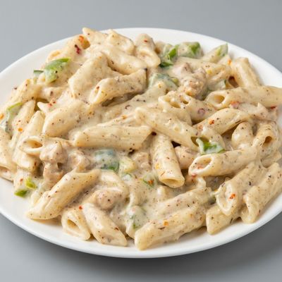Pasta With White Sauce