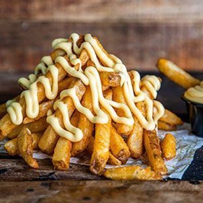 French Fries With Mozzarella Cheese