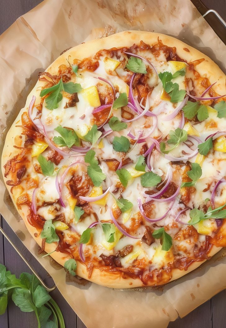 Hawaian Chicken Pizza