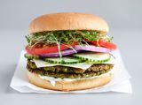 Smashed falafel