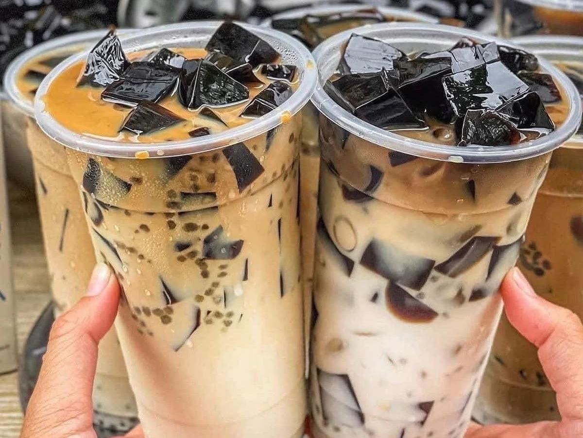 Japanese Jelly Iced Coffee