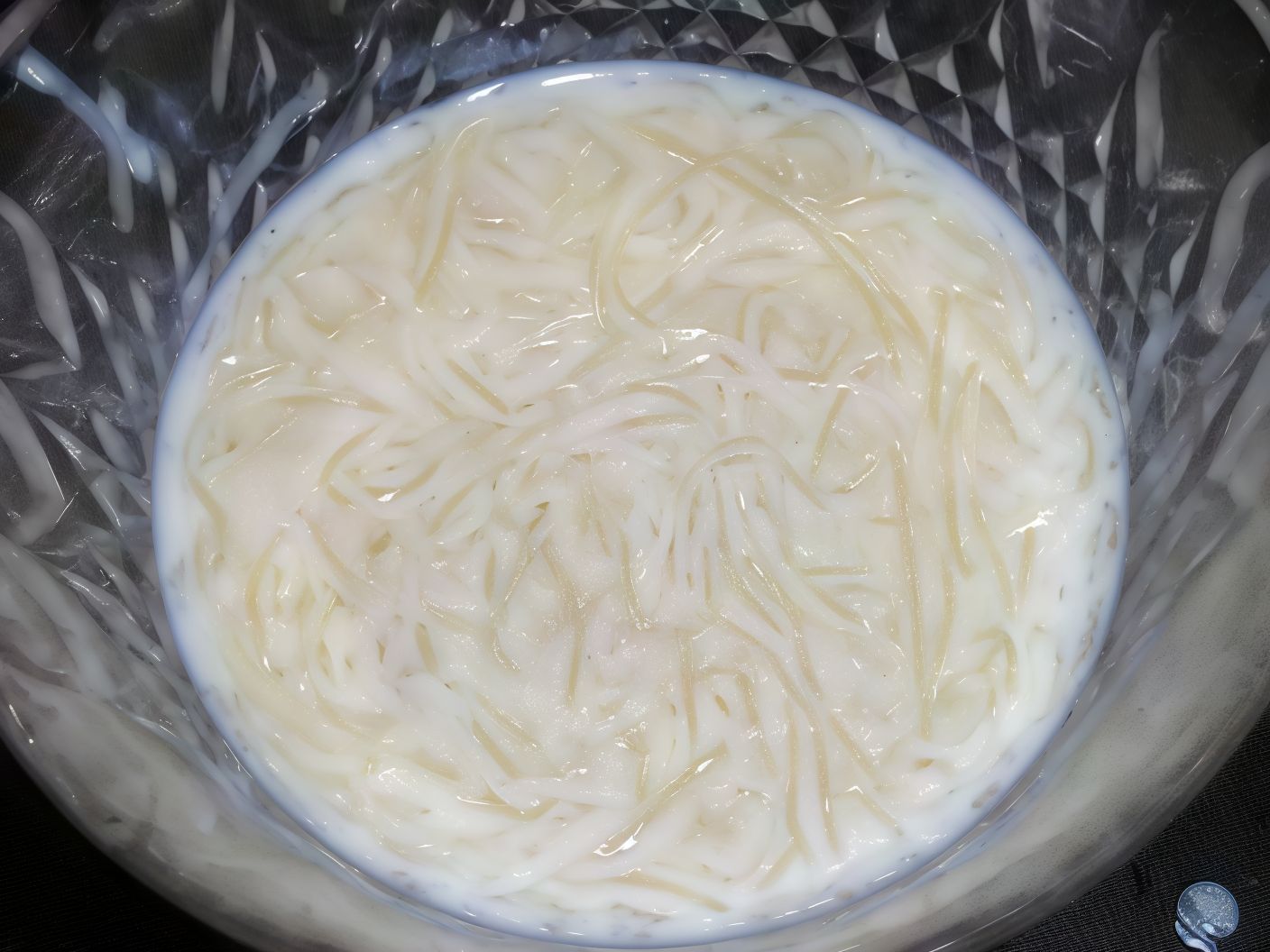 Vermicelli with milk