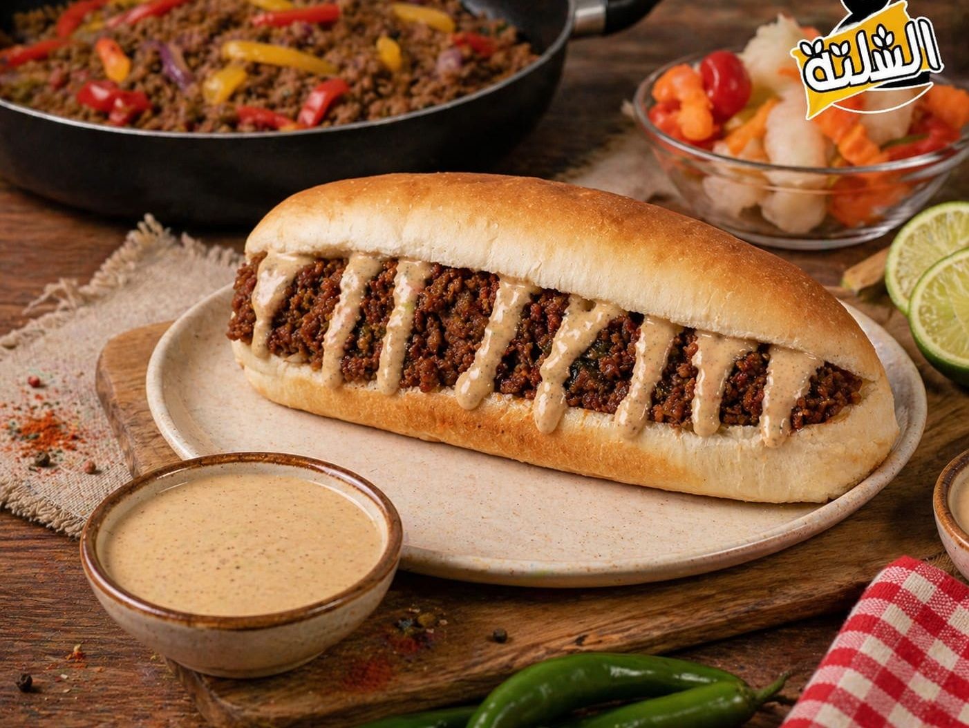 Alexandrian Sausage Sandwich