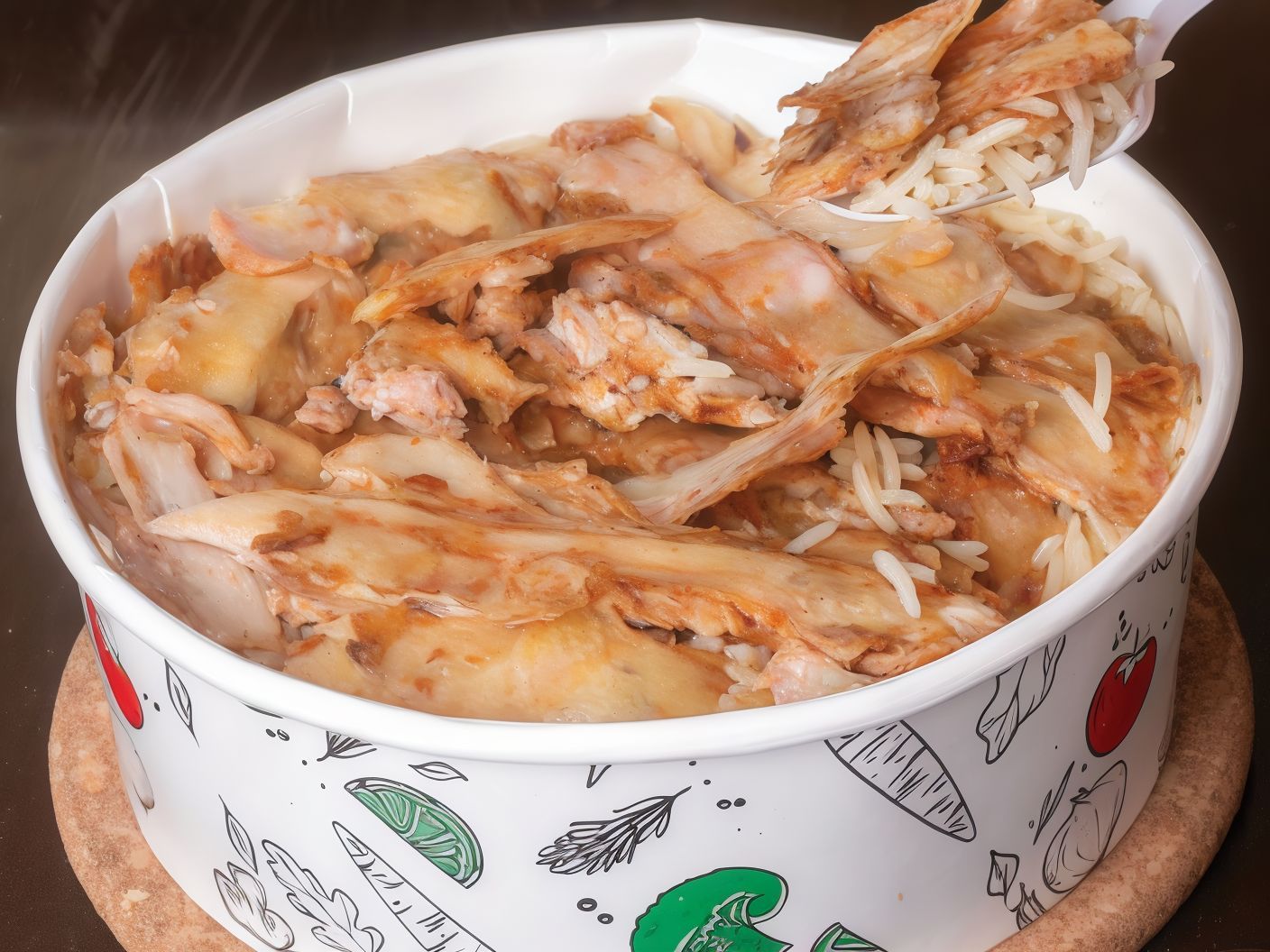 Chicken Shawerma Fatteh
