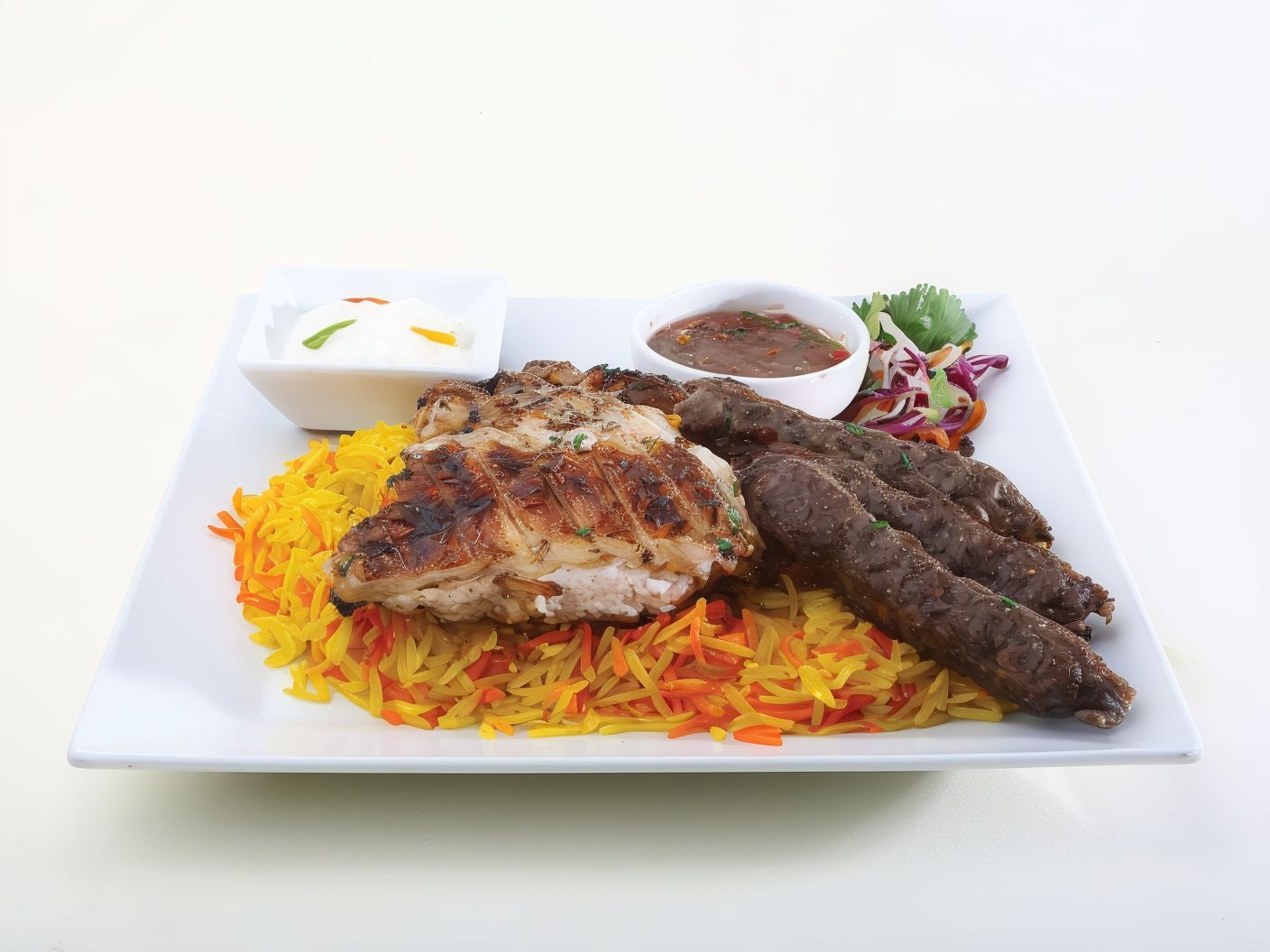 Mix Chicken And Kofta Platter