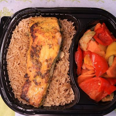 Mustard Salmon