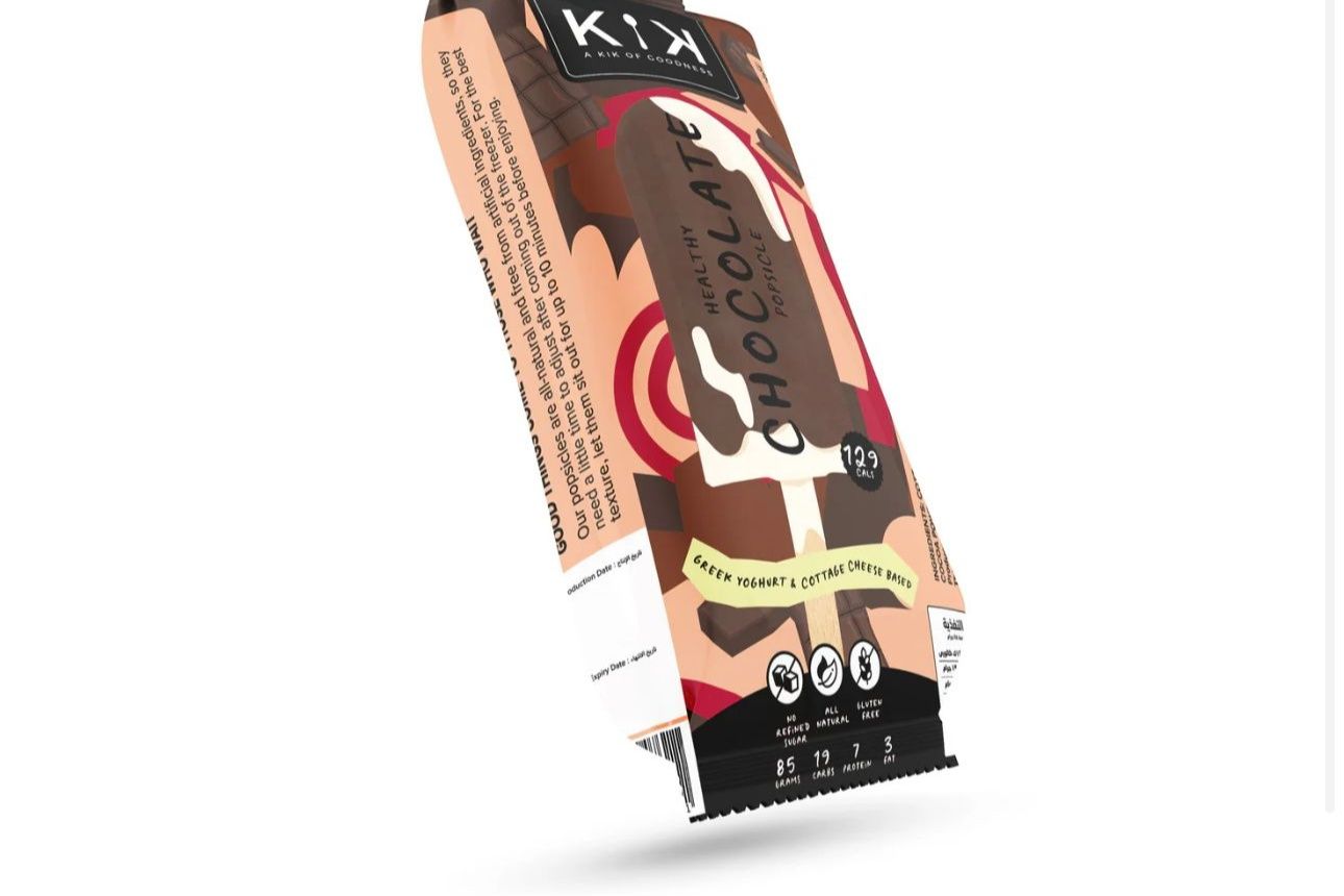 Healthy chocolate ice cream