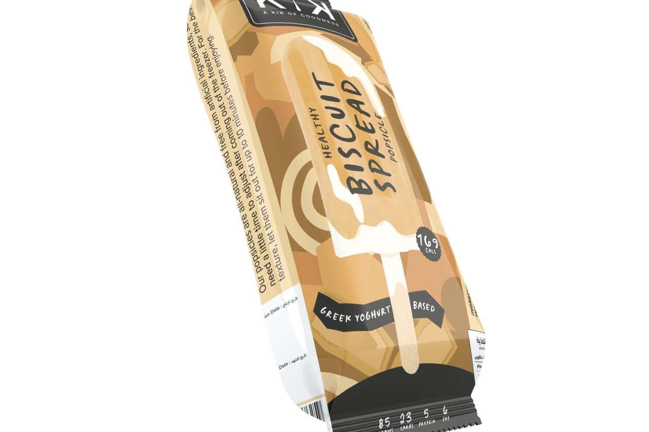 Healthy biscuit ice cream
