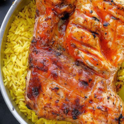 Grilled Chicken And Crispy Meal