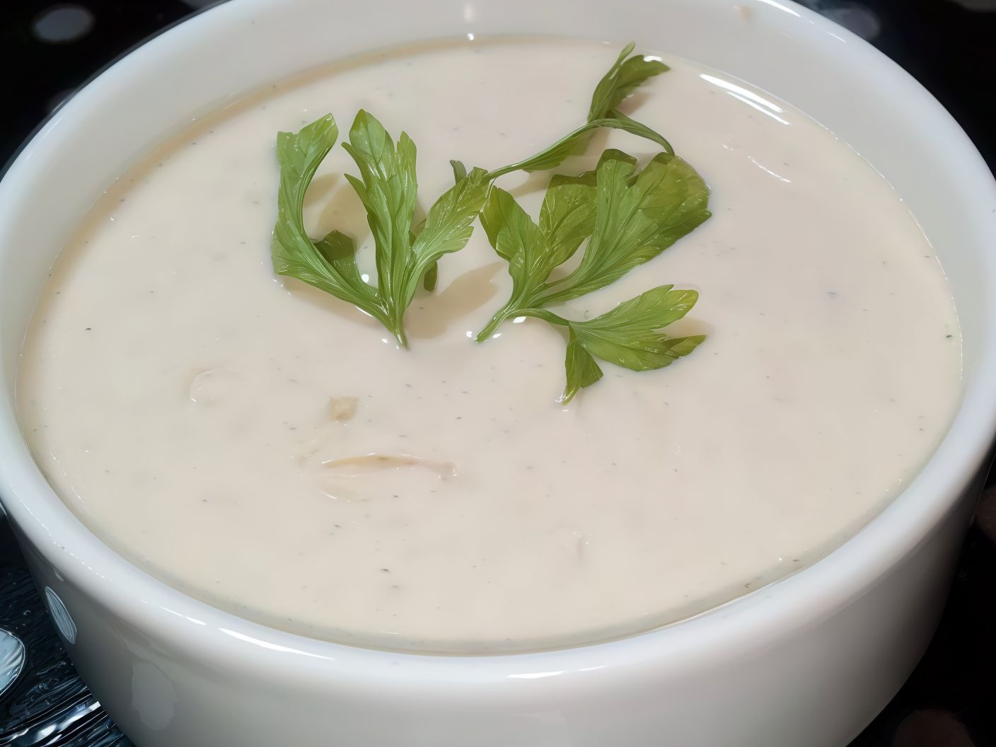 Chicken Cream Soup Platter