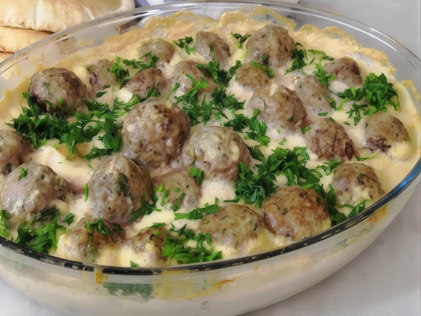 Kofta With Sesame Paste Platter