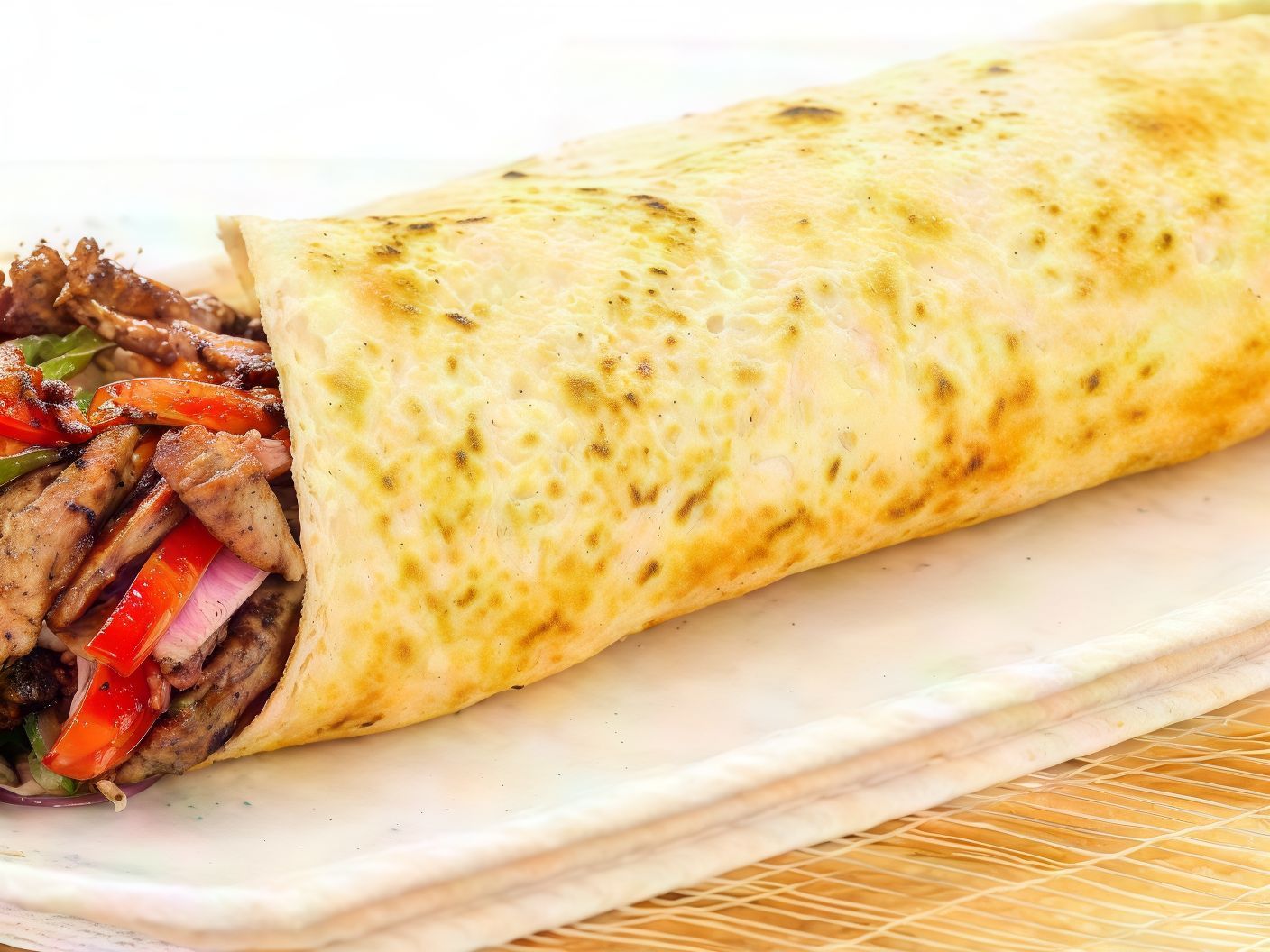 Chicken Shawerma Combo Sandwich