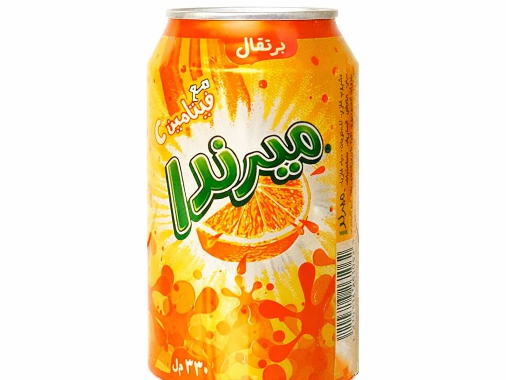 Mirinda Orange can