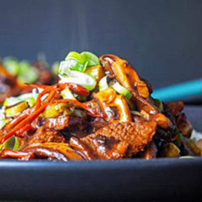 Beef With Shiitake Mushroom