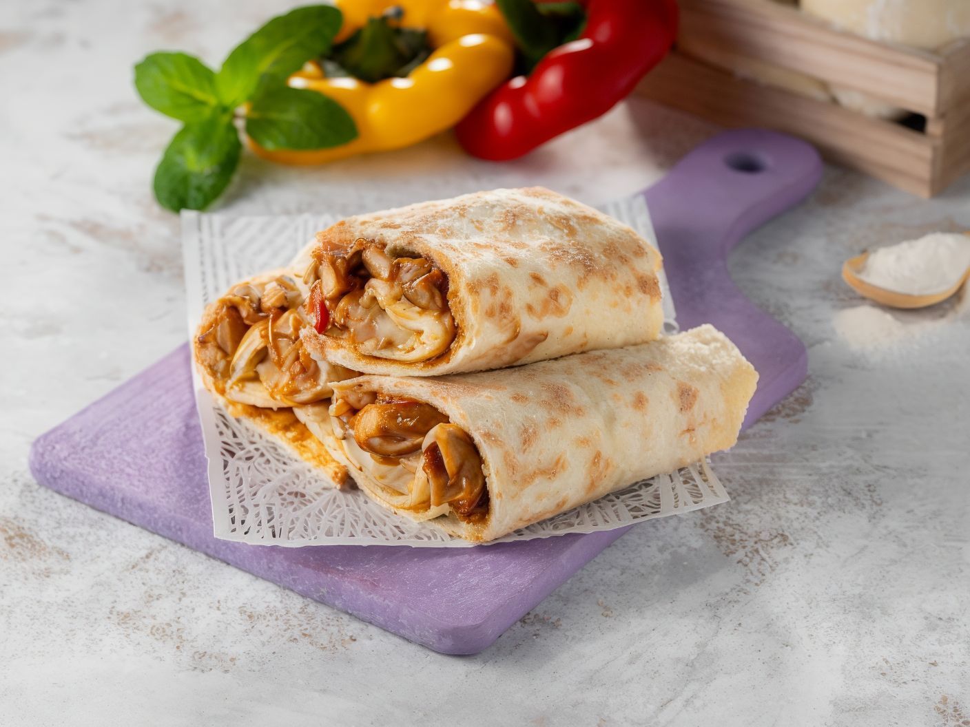 Chicken With Mushroom Sandwich
