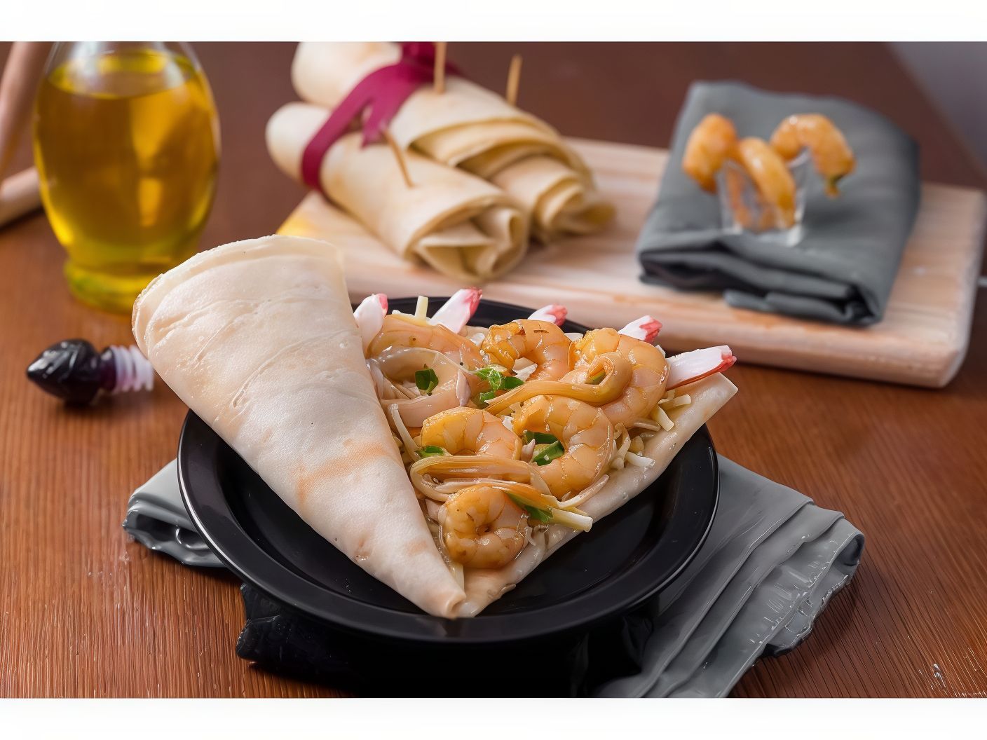 Shrimp Crepe