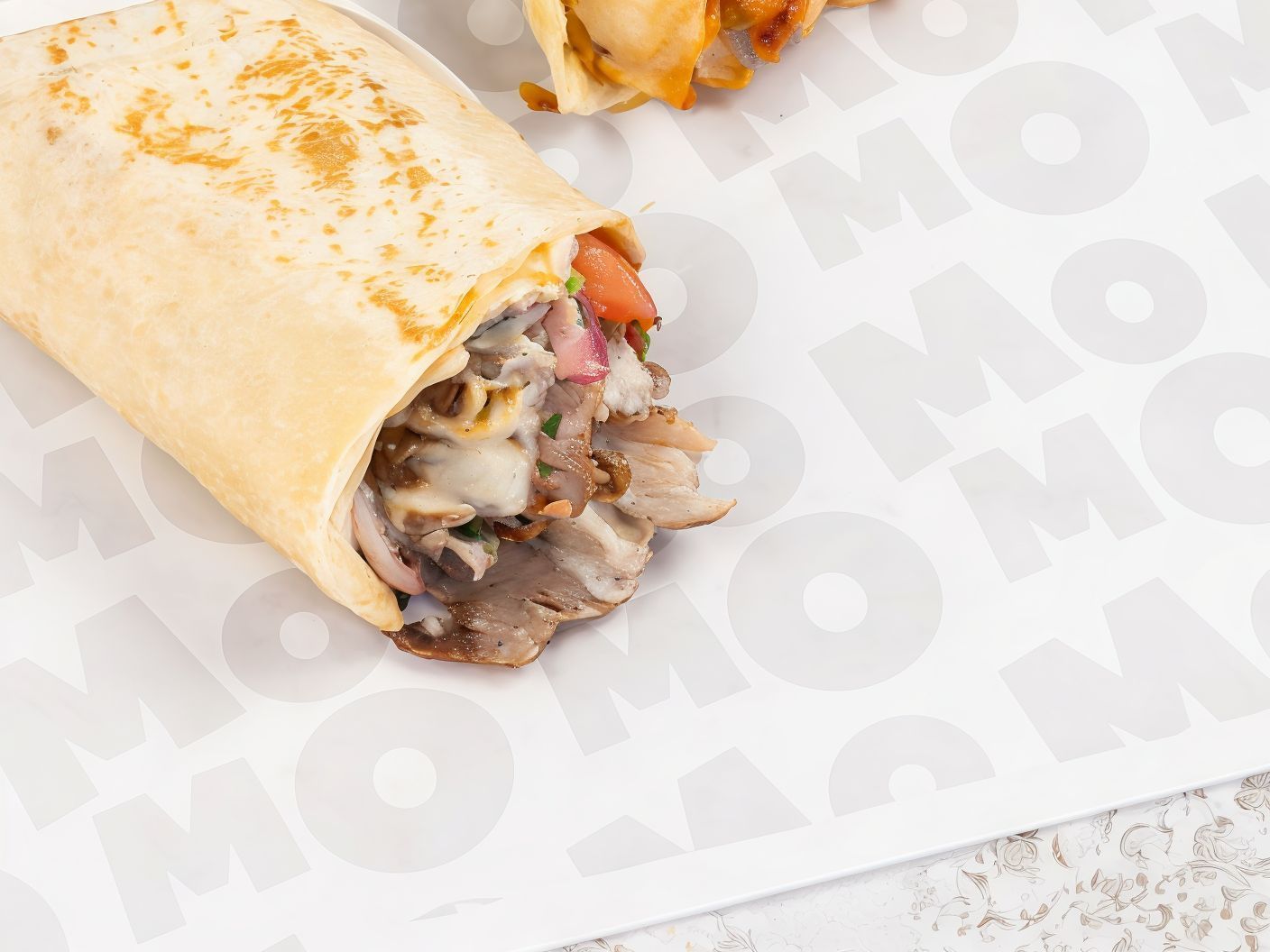 Original Meat Shawerma Roll XL