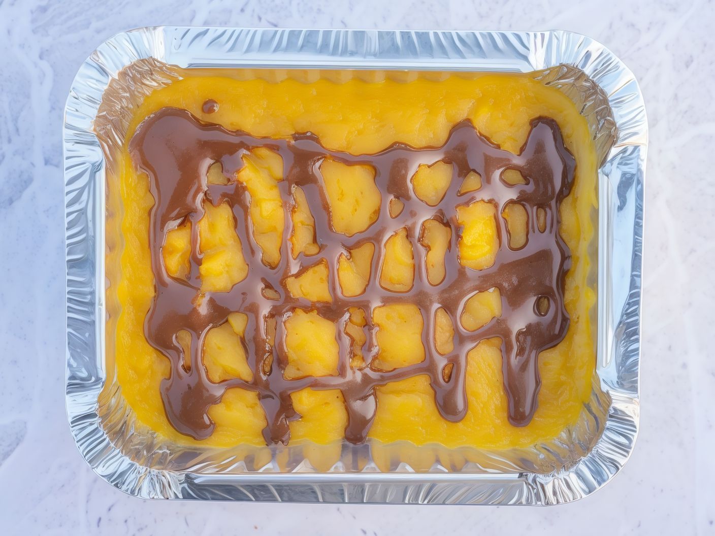 Sweet Potato With Nutella Chocolate Casserole