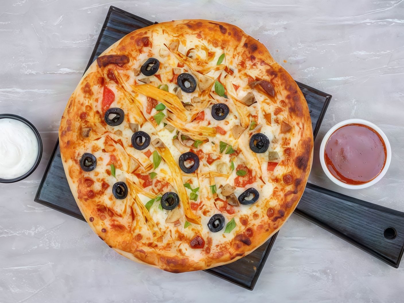 Italian Pepperoni Pizza