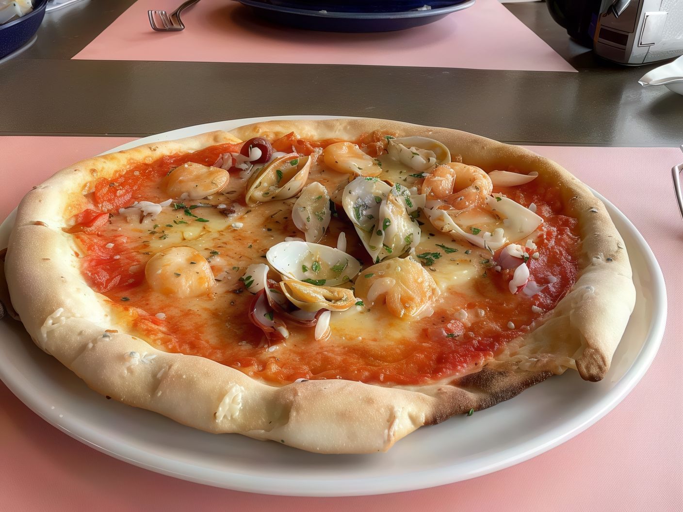 Italian Pescatore Pizza