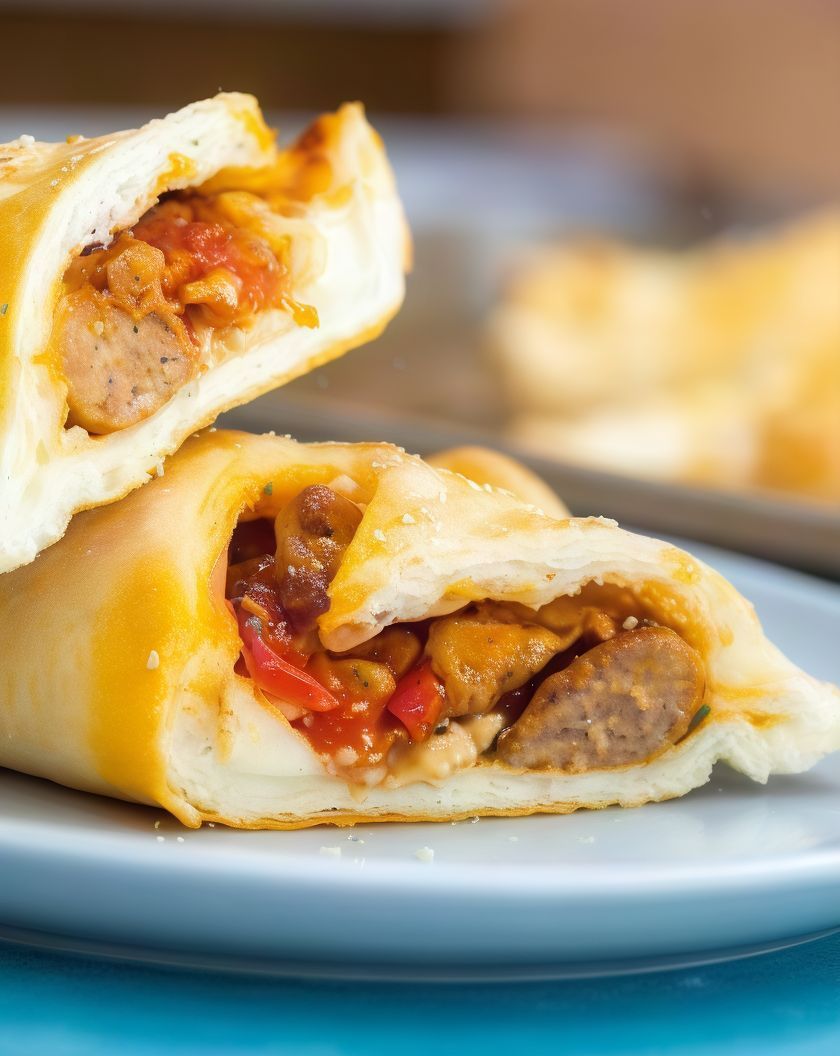 Alexandrian Sausage Calzone