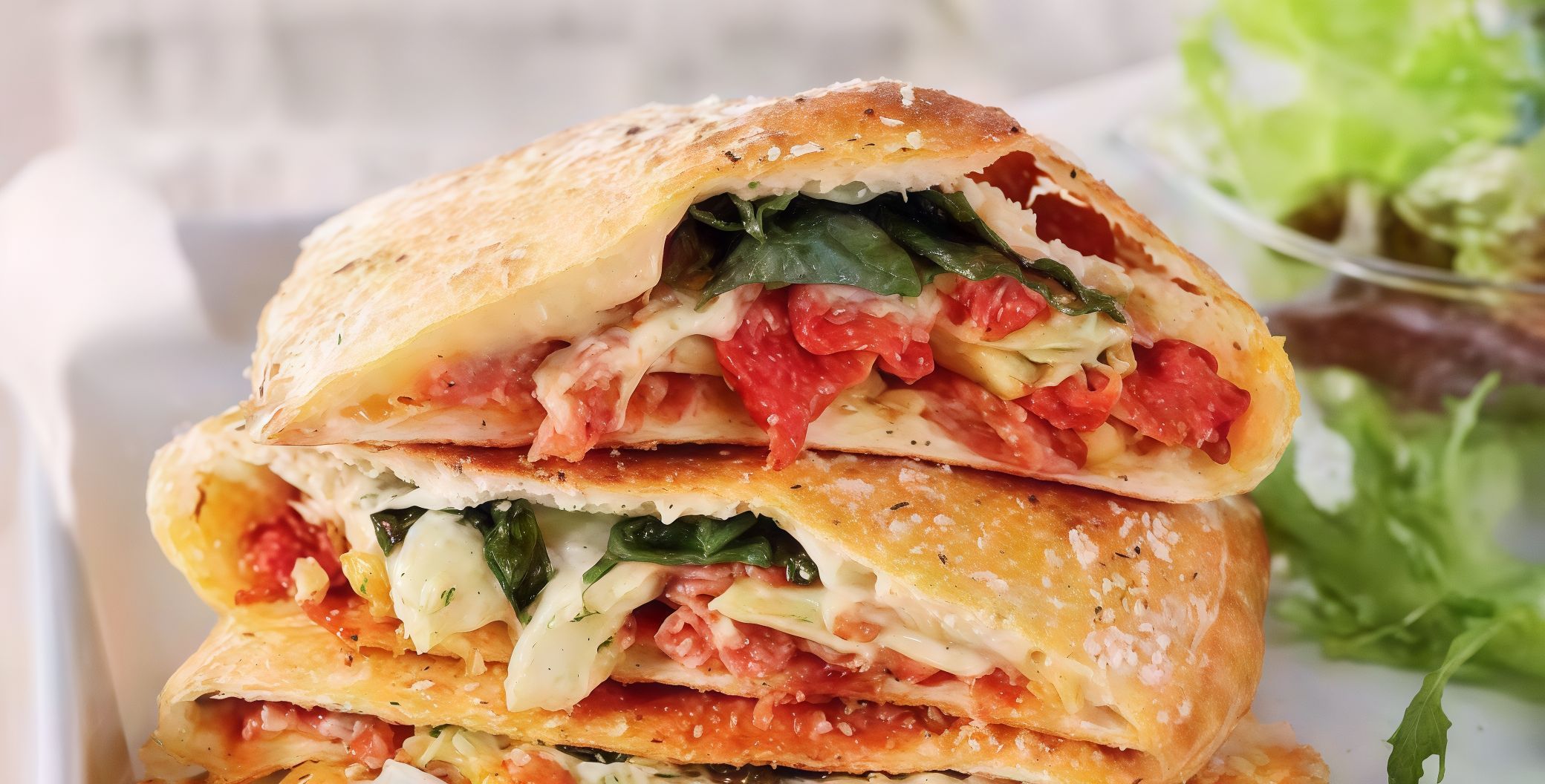 Salami Calzone