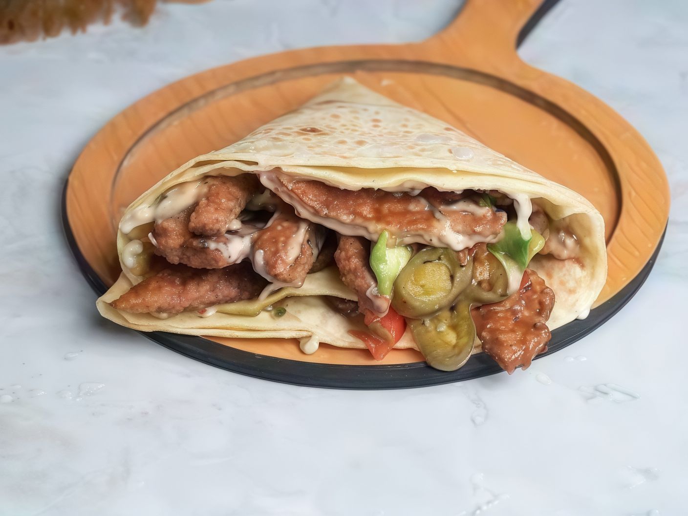 Burger Crepe