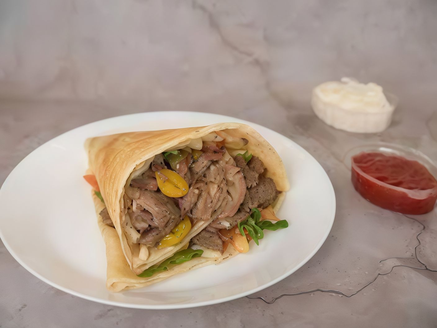 Pastrami Crepe