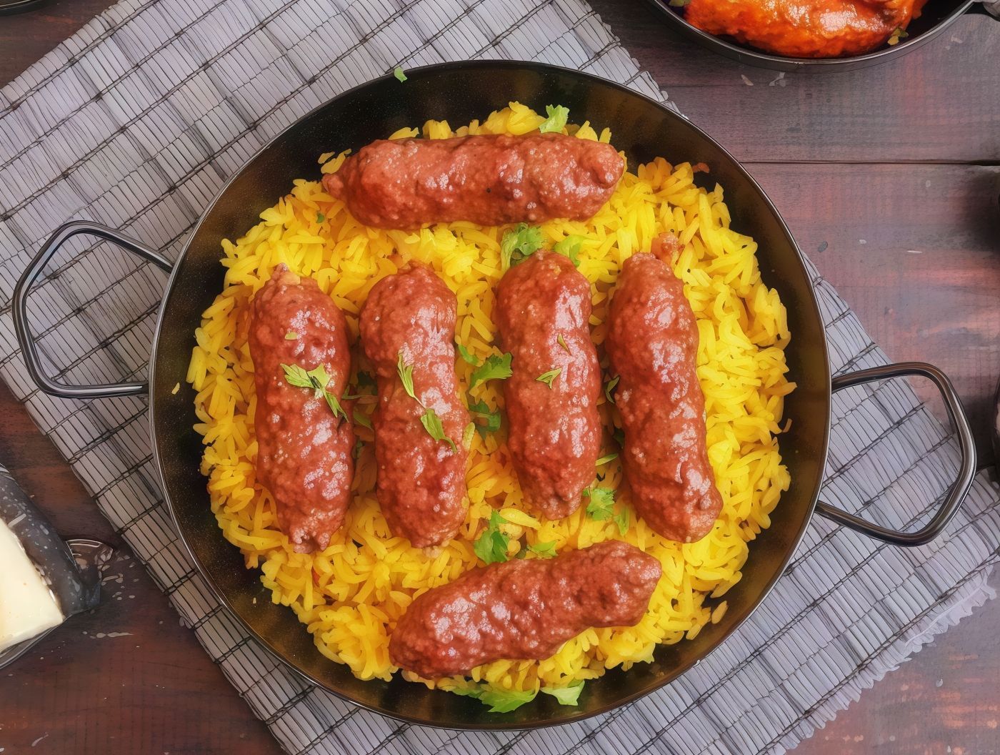 Kofta meal