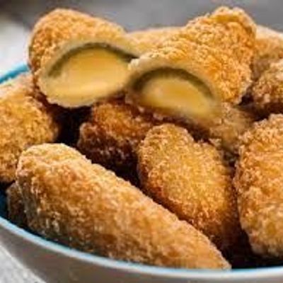 Cheddar Cheese Fingers With Jalapeno