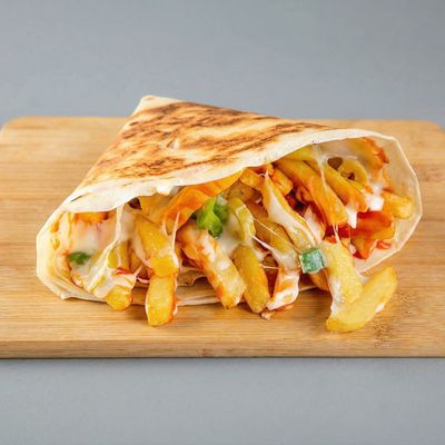 Fries crepe