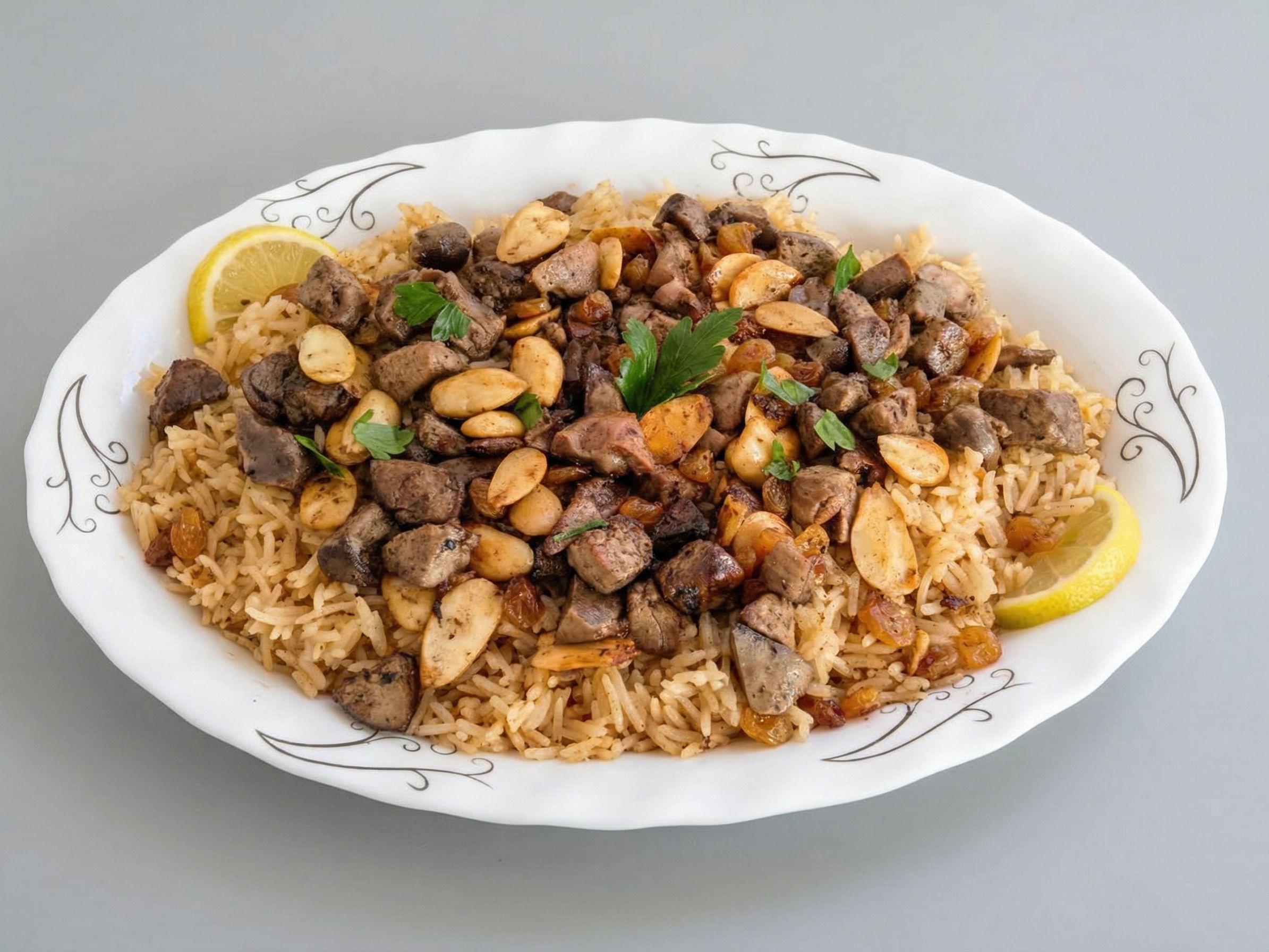 Liver Rice Dish