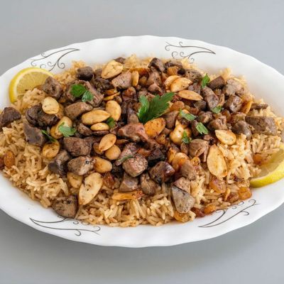 Liver Rice Dish