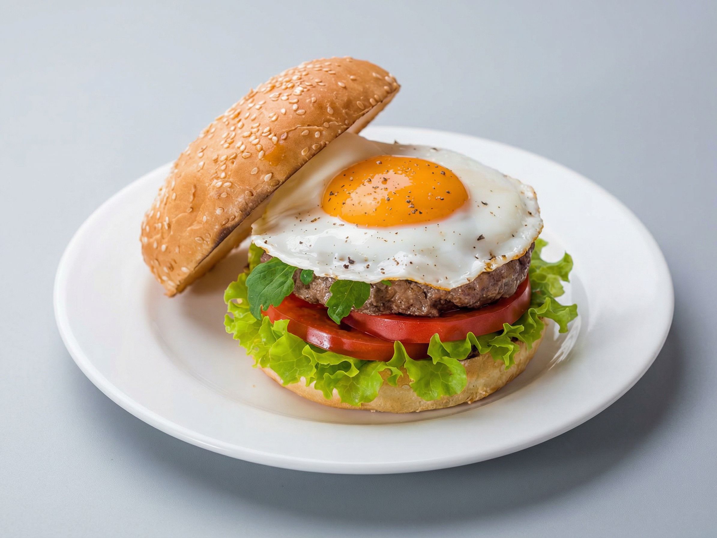 Mixed Burger Sandwich