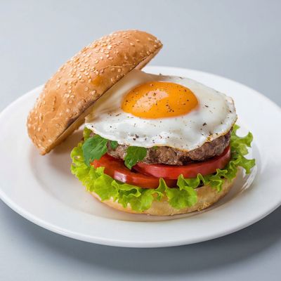Mixed Burger Sandwich