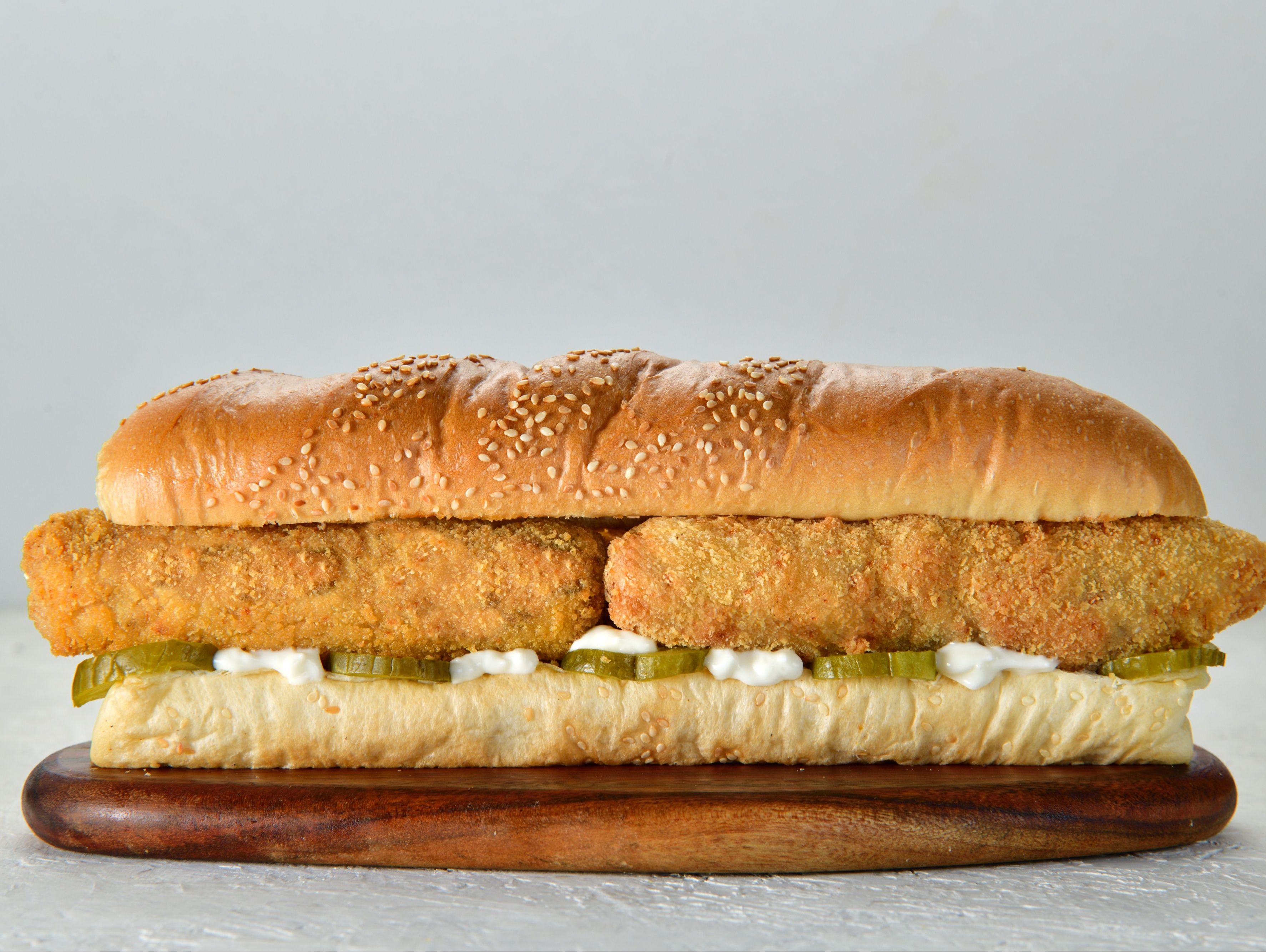 How Trendy Chicken Sandwich Large