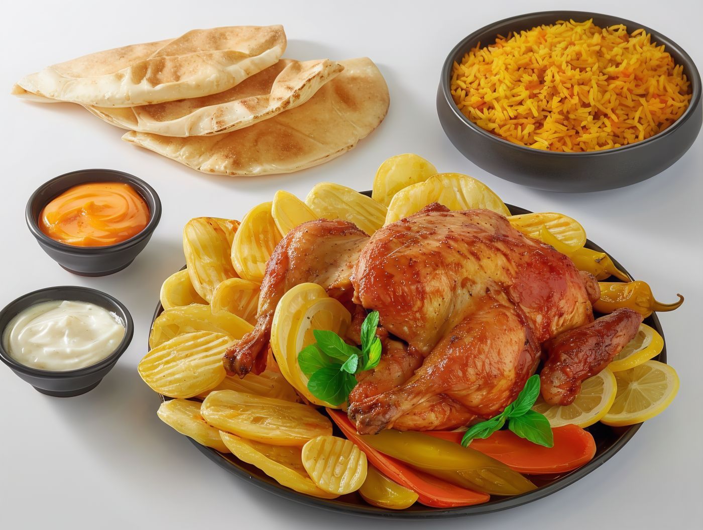 Grilled Chicken On The Syrian Way