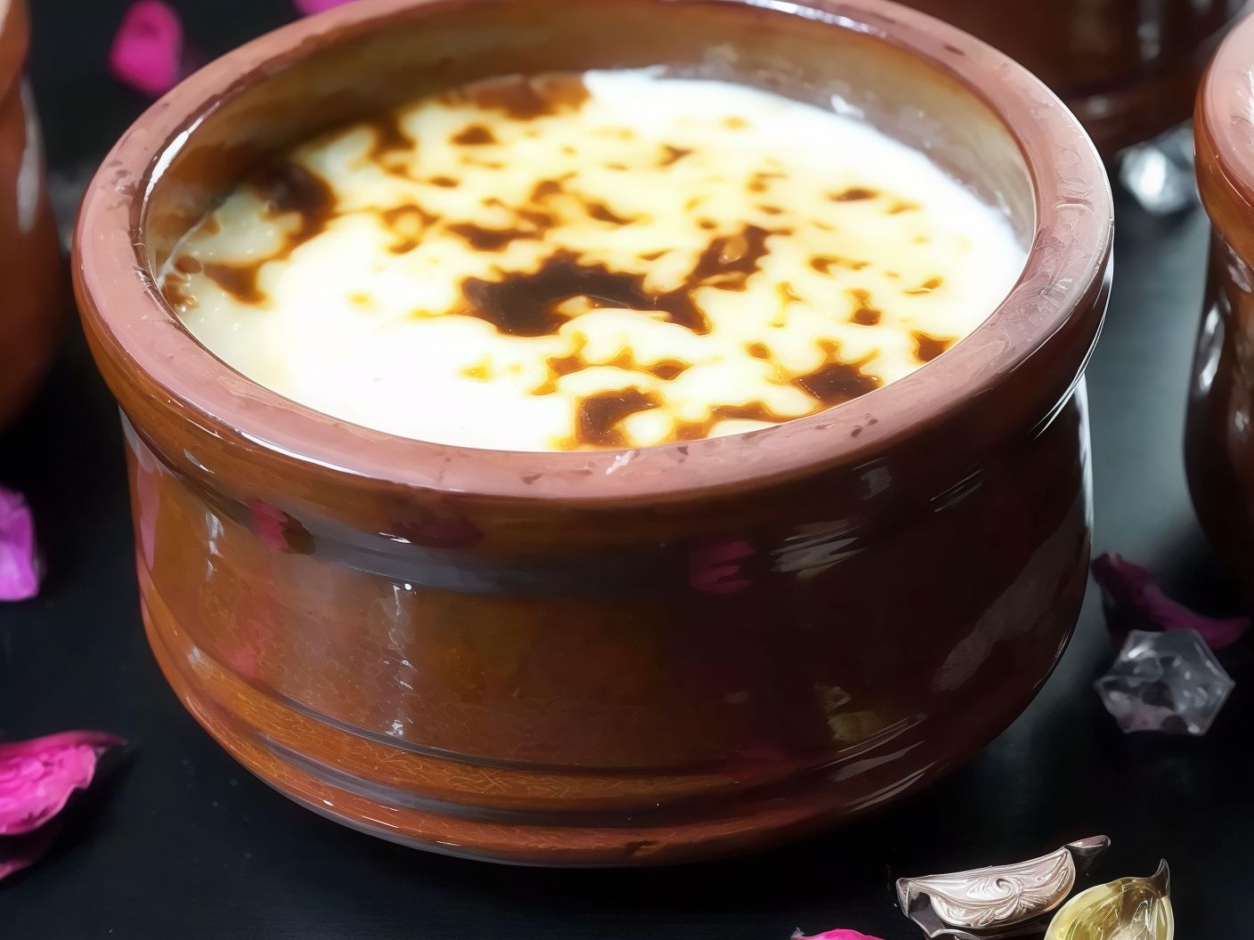Rice Pudding With Qeshta