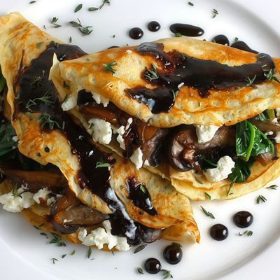 Mushroom Crepe