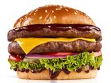 Kuri Fire Beef Burger Sandwich