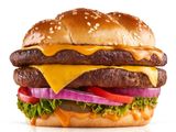 The Gold Beef Burger Sandwich