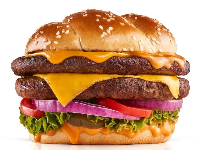 The Gold Beef Burger Sandwich