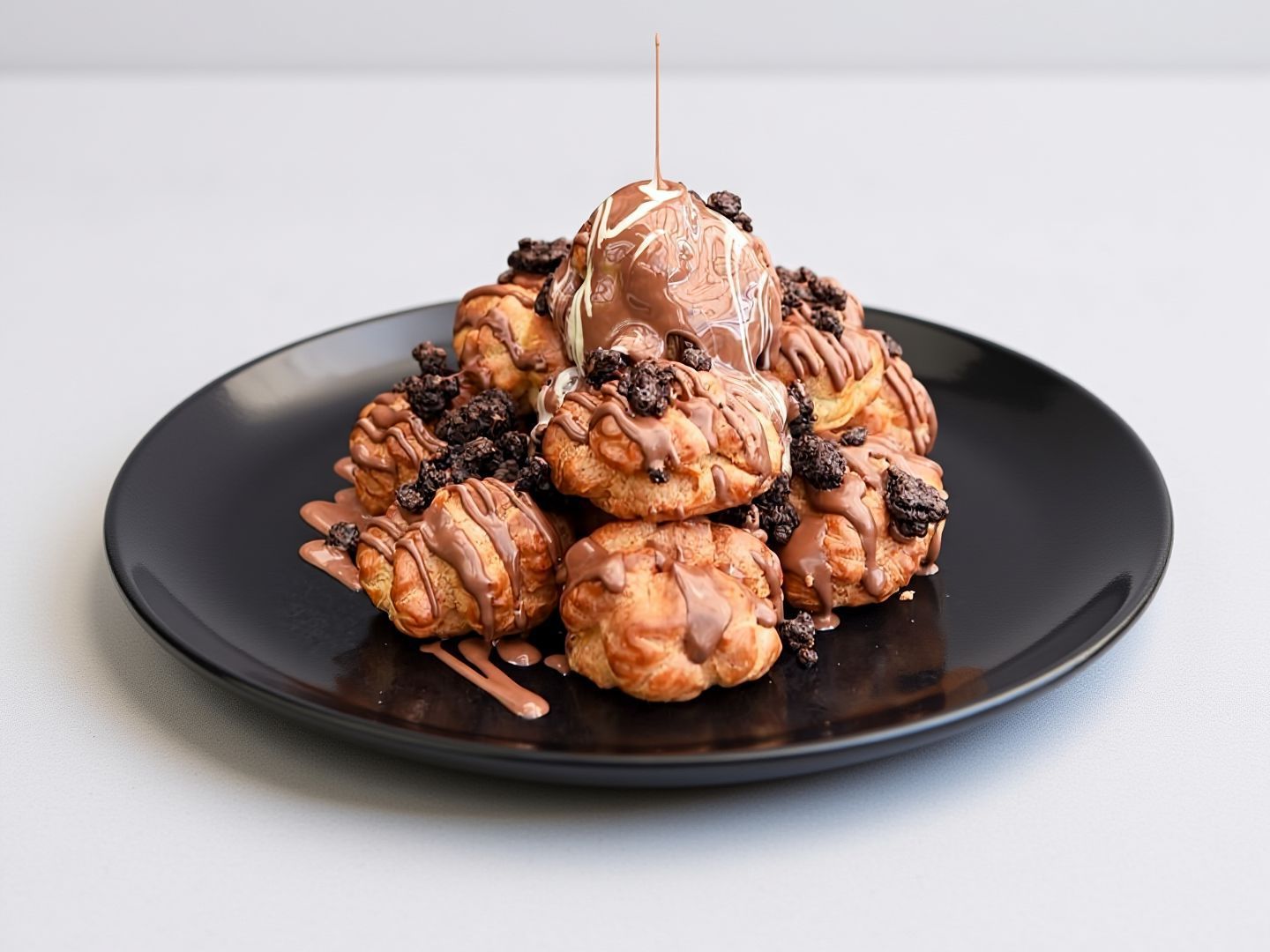 Eclair Profitrole Nutella