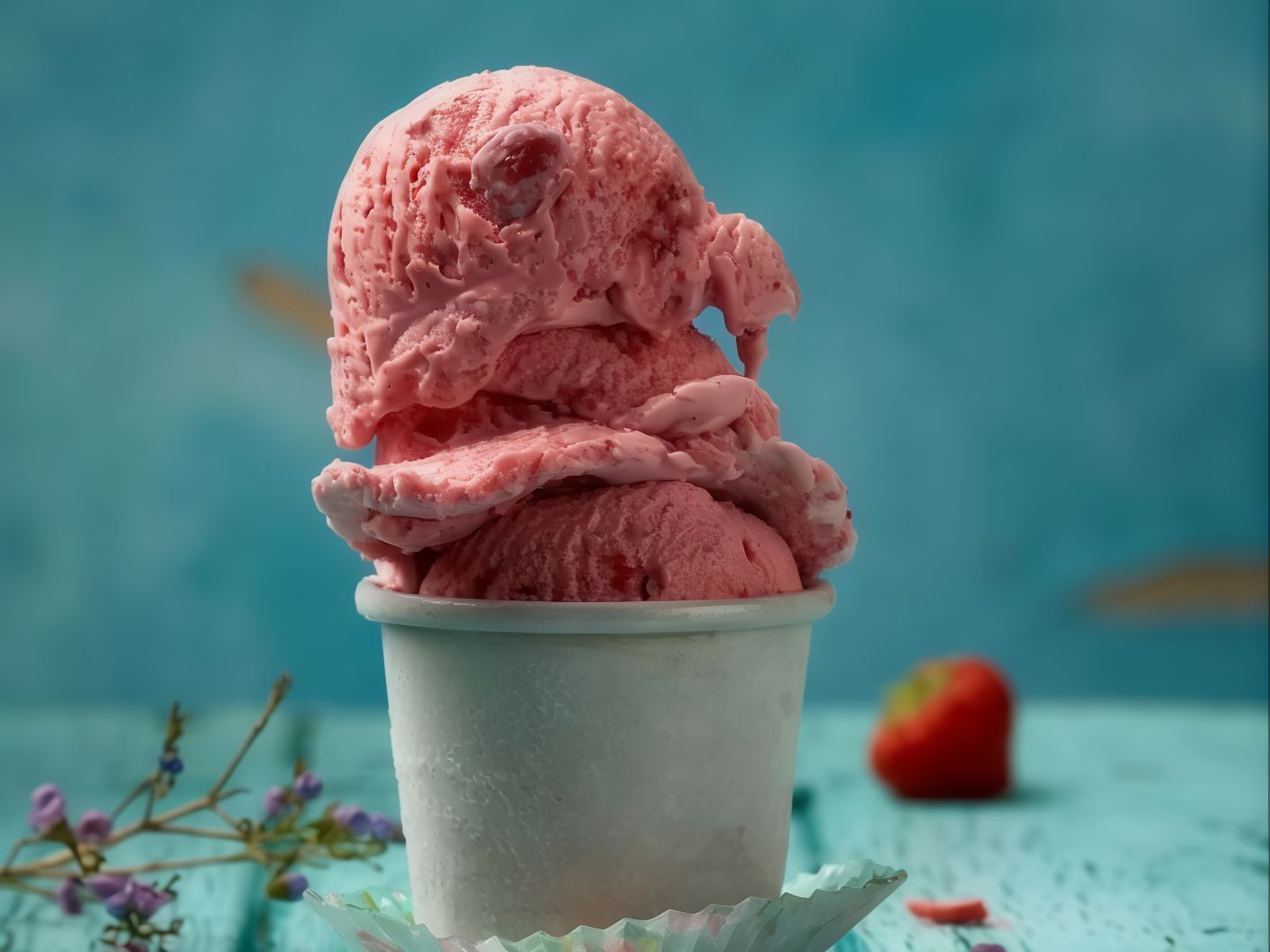 Ice Cream Cup - 1 Scoop