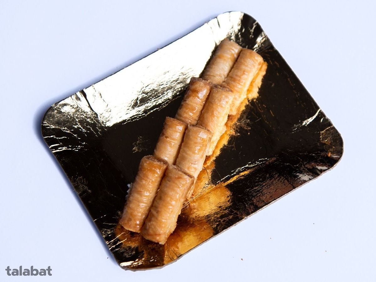 Almond baklava fingers