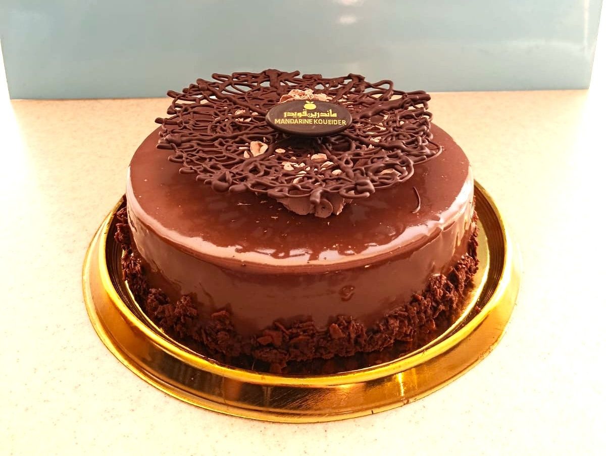 Feuilletine Chocolate Torte Cake