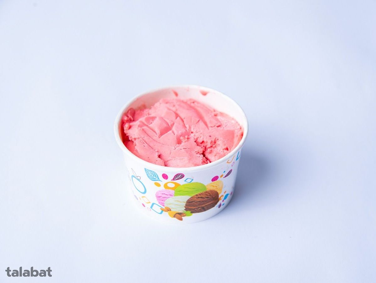 Strawberry ice cream