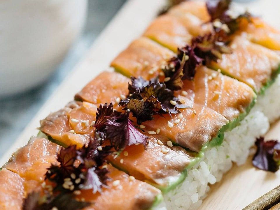 Tuna Or Crab Rich Sushi