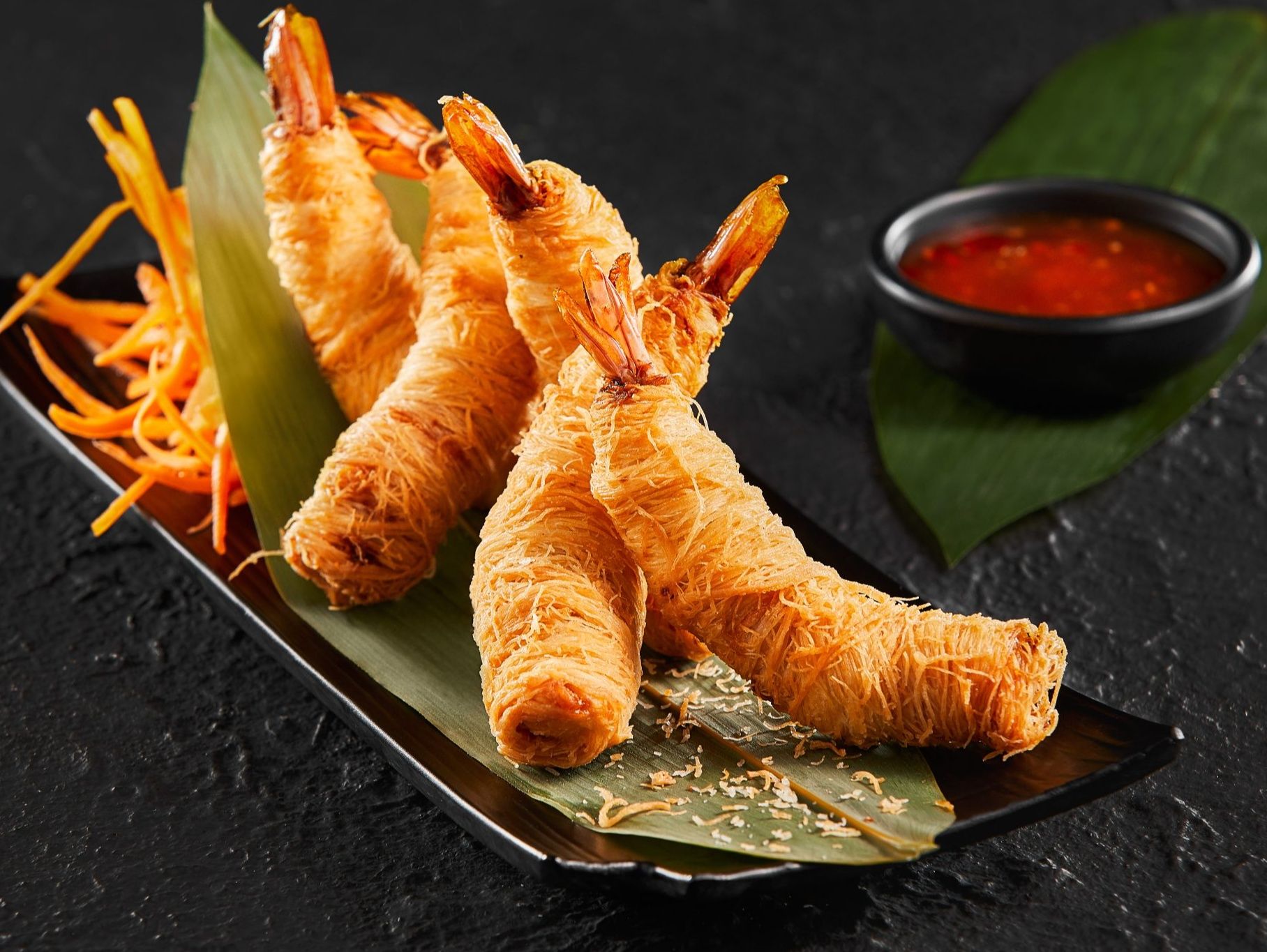 Kunafa Shrimp